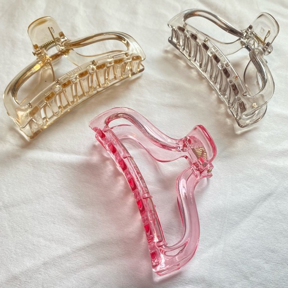 Set of 3 Claw Clips - Picture 3 of 3